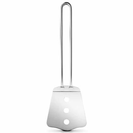 Kuchynská obracačka SHORT 24 cm, strieborná, nerezová oceľ, Eva Trio
