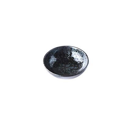 Jedálenská misa BLACK PEARL 13 cm, 200 ml, čierna, keramika, MIJ