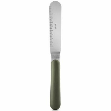 Cukrárska špachtľa GREEN TOOLS 27 cm, zelená, nerezová oceľ, Eva Trio