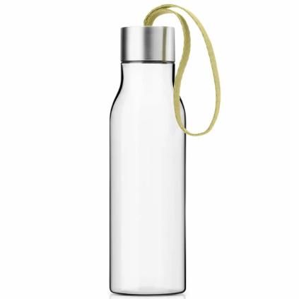 Fľaša na vodu 500 ml, champagne remienok, plast, Eva Trio