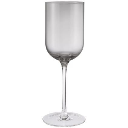 Poháre na biele víno FUUMI 310 ml, sada 4 kusov, dymové, sklo, Blomus