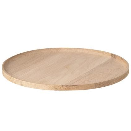 Servírovací podnos OKU 27,5 cm, hnedý, drevo, Blomus