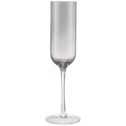 Pohár na šampanské FUUMI 220 ml, sada 4 kusov, dymový, sklo, Blomus