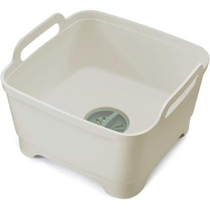Nádoba na umývanie riadu WASH&DRAIN 851648, krémová, plast, Joseph Joseph