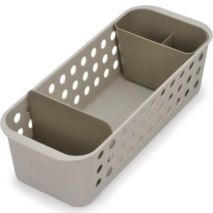 Úložný box do kúpeľne EASYSTORE 70586 40 cm, farba ecru, plast, Joseph Joseph