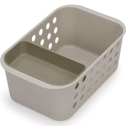 Úložný box do kúpeľne EASYSTORE 70585 29 cm, farba ecru, plast, Joseph Joseph