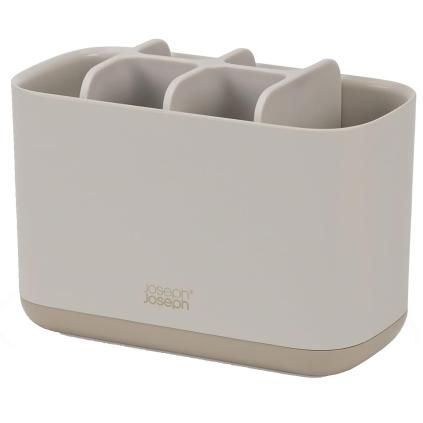 Pohár na zubné kefky EASYSTORE 70575, ecru, plast, Joseph Joseph