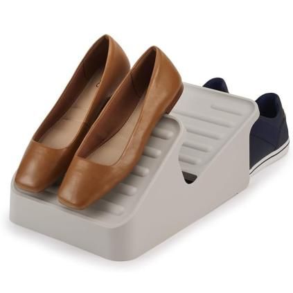 Stojan na topánky SHOE-IN 55001 23 cm, farba ecru, plast, Joseph Joseph