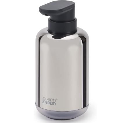 Dávkovač mydla EASYSTORE LUXE 70582 300 ml, strieborný, nerezová oceľ, Joseph Joseph