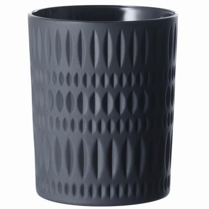 Pohár na vodu ETHNO 304 ml, sada 2 ks, čierny, Nachtmann