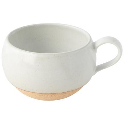 Hrnček 300 ml, biely, keramický, MIJ