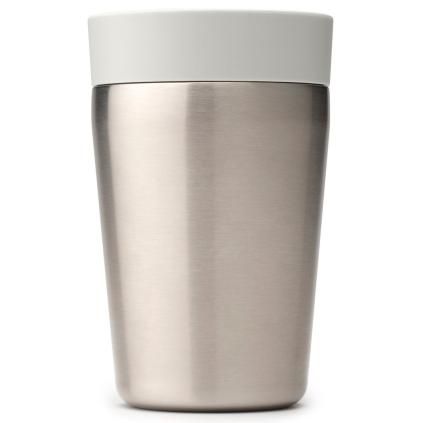 Termohrnček MAKE & TAKE 200 ml, svetlosivý, oceľový, Brabantia
