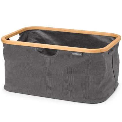 Vrecko na bielizeň 40 l, čierne korenie, látka, Brabantia