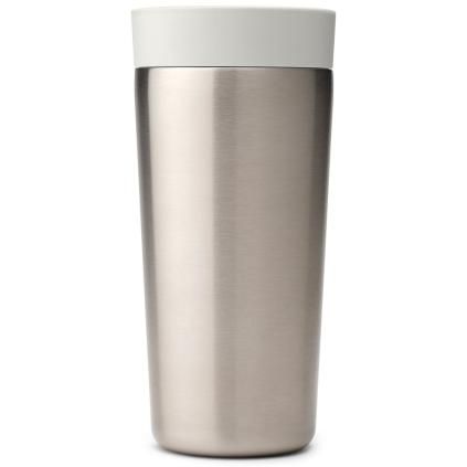 Termohrnček MAKE & TAKE 360 ml, svetlosivý, oceľový, Brabantia