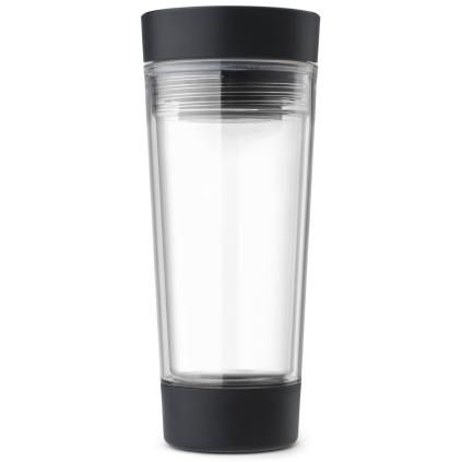 Cestovný hrnček MAKE & TAKE 360 ml, tmavosivý, plastový, Brabantia