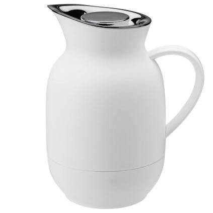 Vákuová kanvica AMPHORA 1 l, 24 cm, biela, plastová, Stelton