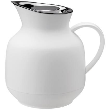Vákuová kanvica AMPHORA 1 l, 21 cm, biela, plastová, Stelton