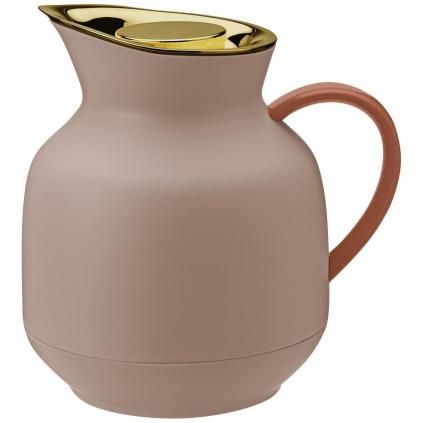 Vákuový džbán AMPHORA 1 l, 21 cm, broskyňa, plast, Stelton