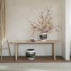Servírovacia misa STOCKHOLM LIGNUM 40 cm, strieborná, hliník, Stelton