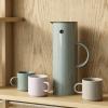 212283 3 hrnek na kavu 200 ml sada 2 ks prasne zelena kamenina stelton