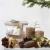 212382 6 vanocni dekorace figura 5 cm srdce jemne bila nerezova ocel stelton