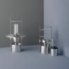 212430 3 lucerna em 43 cm stribrna nerezova ocel stelton