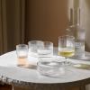 Pohár na vodu RIPPLE 200 ml, sada 4 ks, číra, ferm LIVING