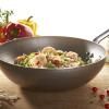 Wok MINERAL B 28 cm, strieborná, oceľ, de Buyer