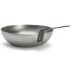Wok MINERAL B 28 cm, strieborná, oceľ, de Buyer