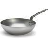 Wok MINERAL B 28 cm, strieborná, oceľ, de Buyer