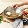 Wok ALCHIMY 28 cm, strieborná, nerezová oceľ, de Buyer