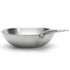 Wok ALCHIMY 28 cm, strieborná, nerezová oceľ, de Buyer