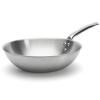 Wok ALCHIMY 28 cm, strieborná, nerezová oceľ, de Buyer