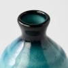 Fľaša na saké INK & TURQUOISE, modrá, keramika, MIJ