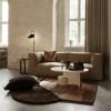 Nástenná lampa ARUM 26 cm, čierna, hliník, ferm LIVING