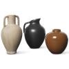 Váza ARY 7,5 cm, hnedá, kamenina, ferm LIVING