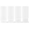 Pohár na long drink RIPPLE 300 ml, sada 4 ks, biela, ferm LIVING