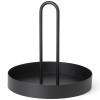 Podnos na servírovanie GRIB 28 cm, čierna, železo, ferm LIVING