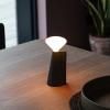 Prenosná stojaca lampa MANTLE 19 cm, čierna, nerezová oceľ, Tala