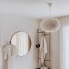 Závesná lampa CORD 7 cm, biela, Umage