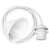 Závesná lampa CORD 7 cm, biela, Umage