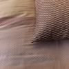 215328 3 jednoluzkove povleceni sashiko 140 x 200 cm hneda bavlneny saten kardol