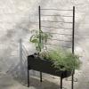 218108 3 opora pro rostliny simply grow 70 x 102 cm cerna ocel eva solo