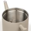 219401 5 cajova konvice s infuzerem minuet cylindre 1 2 l taupe nerezova ocel bredemeijer