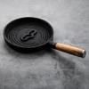 221474 4 mini servirovaci panev churrasco 18 cm litina forged