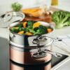 225651 2 naparovaci vlozka provisions 20 cm stribrna nerezova ocel hestan
