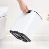 226002 2 pedalovy odpadkovy kos bo 7 l bila ocel brabantia