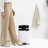 225999 3 pedalovy odpadkovy kos bo 12 l matna cerna ocel brabantia