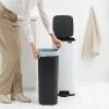 226038 6 pedalovy odpadkovy kos bo 30 l platinova ocel brabantia