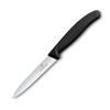 229281 orezavaci nuz swiss classic 10 cm vroubkovany cerna plast victorinox